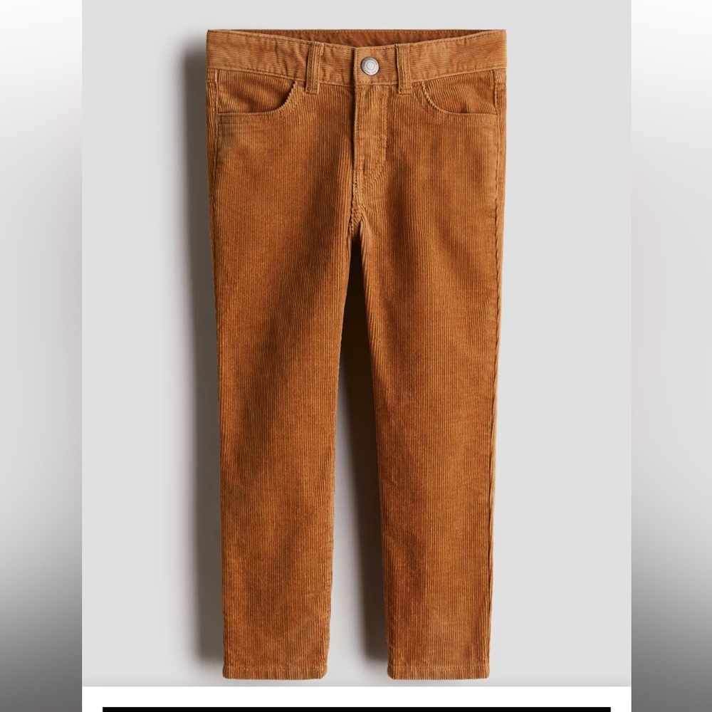 New SLIM FIT CORDUROY PANTS